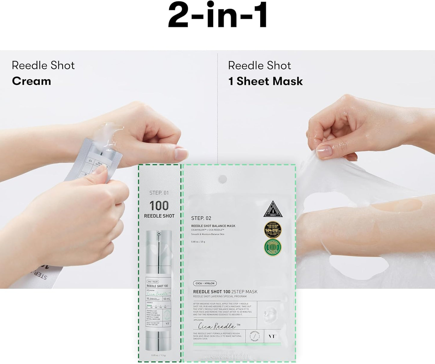 VT Reedle Shot 100 2-Step Mask