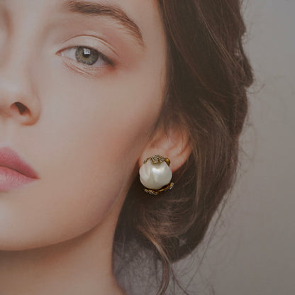 24K Gold Jewelry Baroque Freshwater Pearls