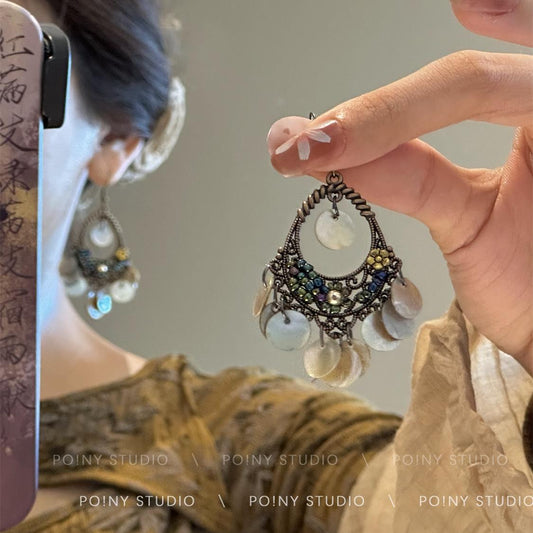 Boho hippie chic earrings