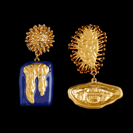 Teddy earrings gold