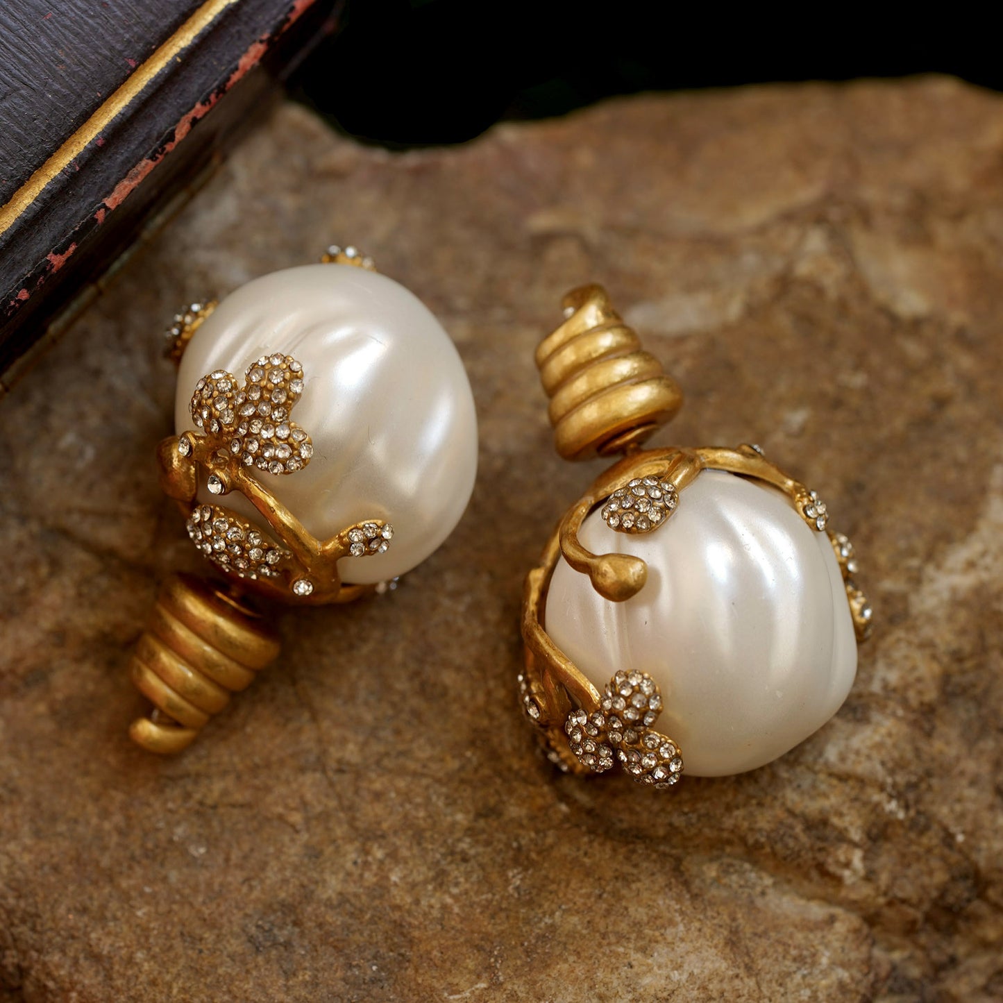 24K Gold Jewelry Baroque Freshwater Pearls