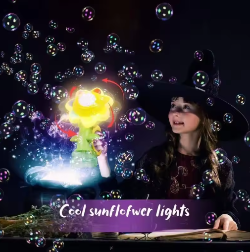 Sunflower Bubble Machine™