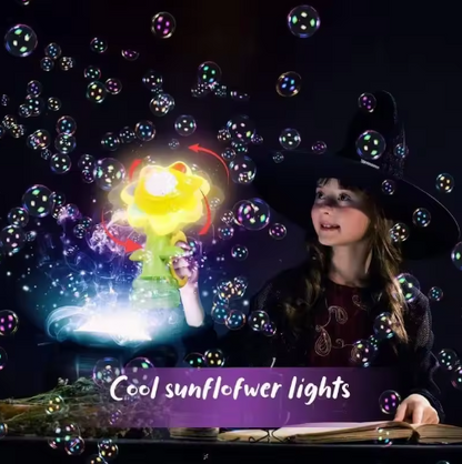 Sunflower Bubble Machine™