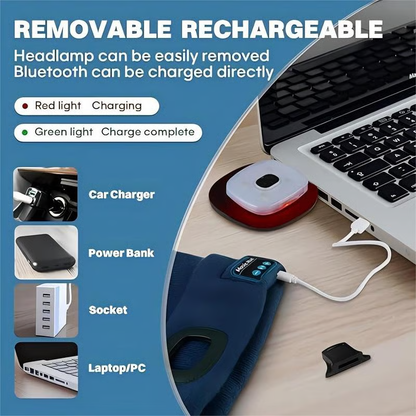 🎄🎁 2025 Christmas Surprise Gift：LED Bluetooth Beanie