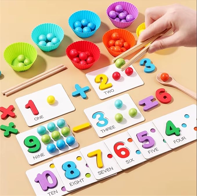 Clip Beads Wooden Toy™