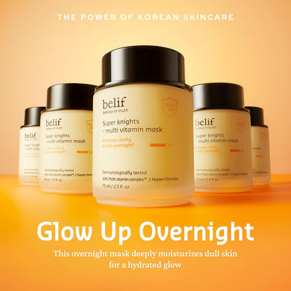 [Damage Box] Belif Super Knights Multi-vitamin Mask