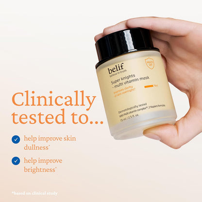 [Damage Box] Belif Super Knights Multi-vitamin Mask