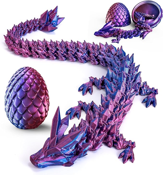 1/2PCS 3D Printed Dragon Egg with Dragon™