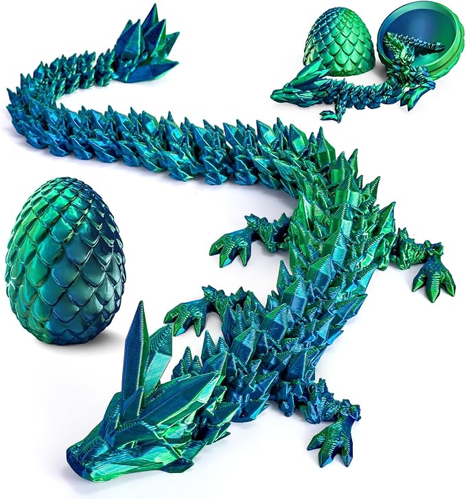 1/2PCS 3D Printed Dragon Egg with Dragon™