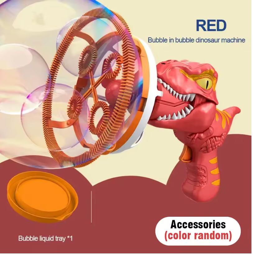 Soap Bubble Gun Dinosaur™