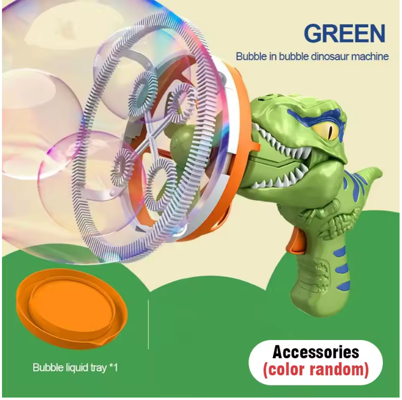 Soap Bubble Gun Dinosaur™