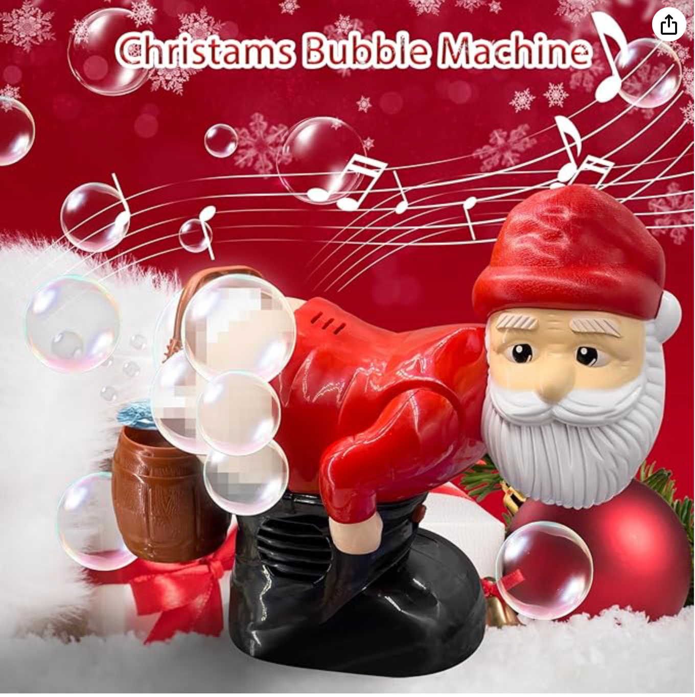 Christmas Funny Bubble Toy Santa Claus™