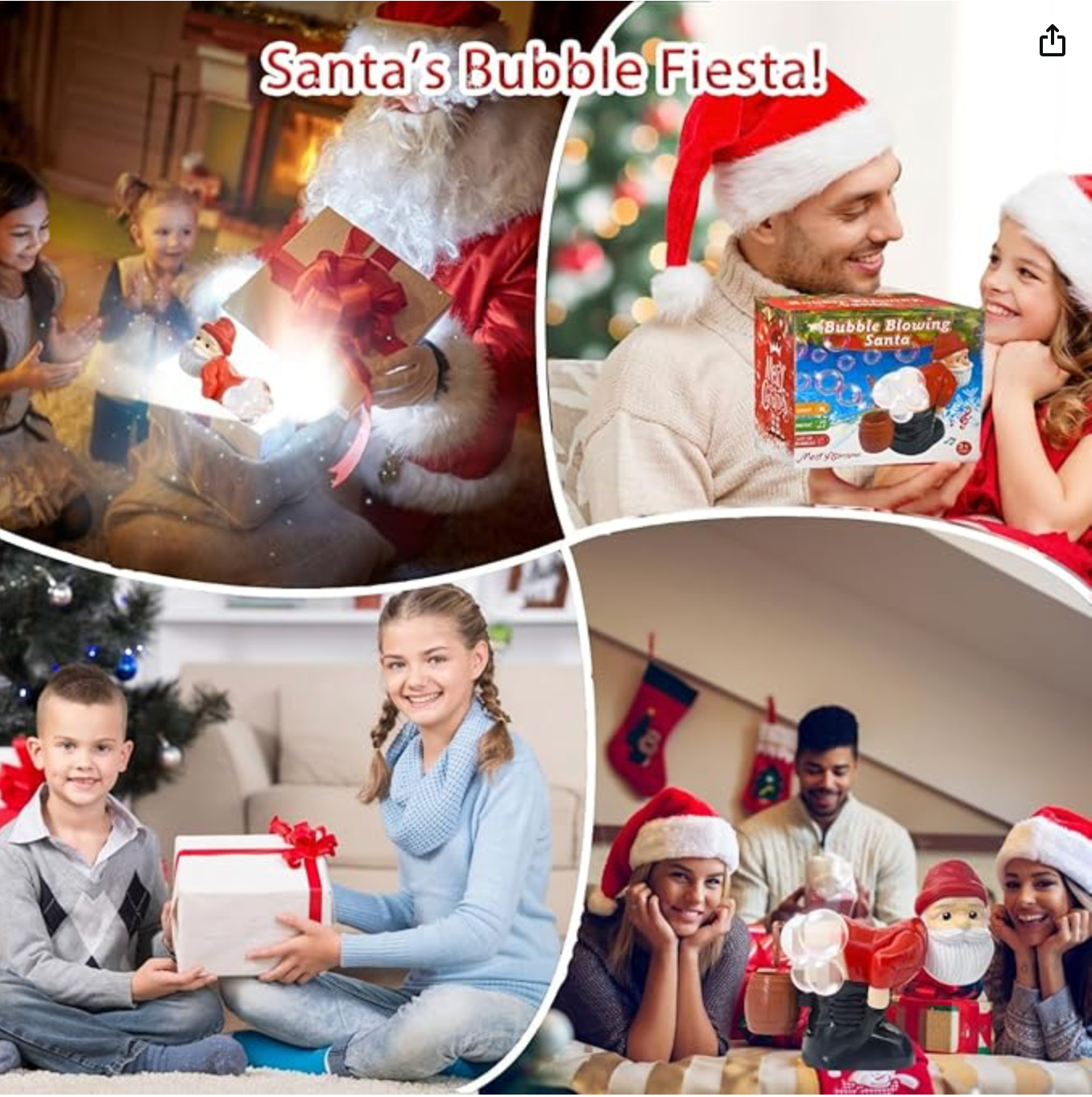 Christmas Funny Bubble Toy Santa Claus™