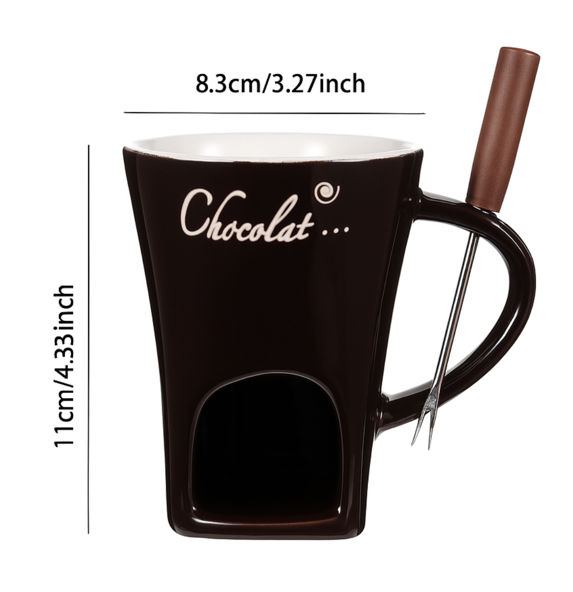 Chocolate Fondue Mug Set™