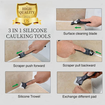 Big Deals 3 in 1 Silicone Caulking Tools
