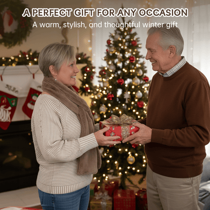 Christmas Big Promotion Save 49%🔥Faux Fur Scarf With Hidden Zipper Pocket